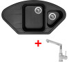 Sinks LOTUS Granblack+MIX 350P
