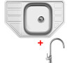 Sinks CORNO 770 V+VITALIA