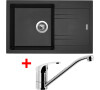 Sinks LINEA 780 N Metalblack+PRONTO