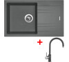 Sinks LINEA 780 N Titanium+VITALIA GR