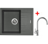 Sinks LINEA 600 N Titanium+VITALIA