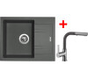 Sinks LINEA 600 N Titanium+ENIGMA S GR