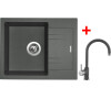 Sinks LINEA 600 N Titanium+VITALIA GR