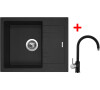 Sinks LINEA 600 N Granblack+VITALIA GR