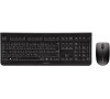 CHERRY set klávesnice + myš DW 3000/ bezdrátový/ USB/ černý/ CZ+SK layout (JD-0710CS-2)