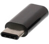 NEDIS USB 2.0 adaptér/ Typ-C zástrčka – Micro B zásuvka/ černá (CCGP60910BK)
