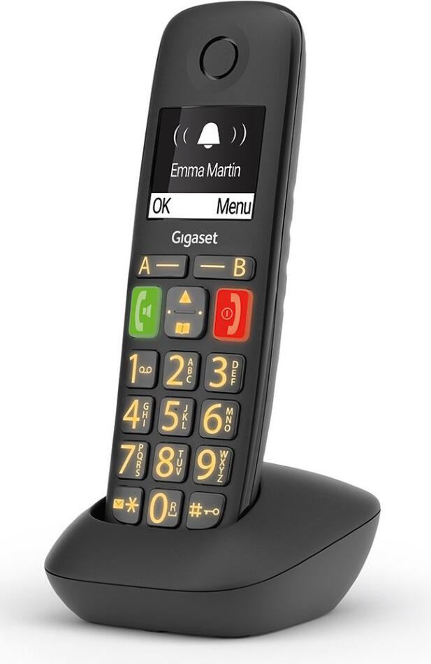 SIEMENS GIGASET E290HX - DECT/GAP přídavné sluchátko k modelu Gigaset E290, barva černá (GIGASET-E290HX)