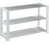 Botník, masiv, bílá, 83168-12 WT Autronic