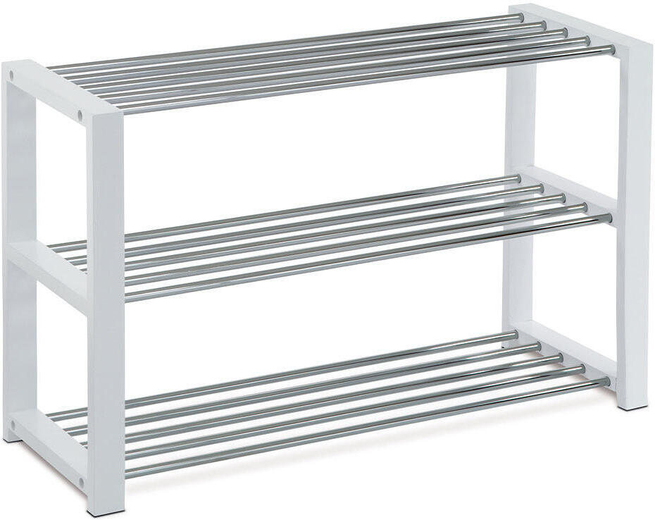 Botník, masiv, bílá, 83168-12 WT Autronic