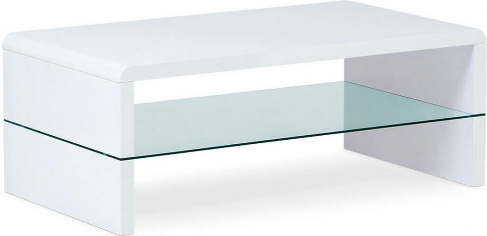 Konferenční stolek 110x60x40cm, mdf, bílá, AHG-402 WT Autronic