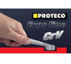 Klíč očkopl. 9 x 9 ERGO LINE chrom-vanadium PROTECO