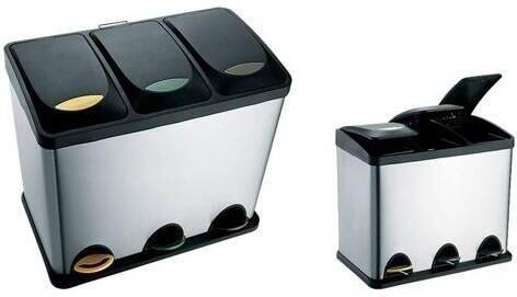 Odpadkový koš Toro 270230 na tříděný odpad, objem 24 l