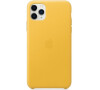iPhone 11 Pro Max Leather Case - Meyer Lemon (MX0A2ZM/A)