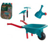 Kolečko plast zelené 33x45x14cm s příslušenstvím 12ks