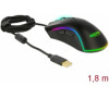 Delock Optická sedmitlacítková herní myš USB - pro praváky (12670)