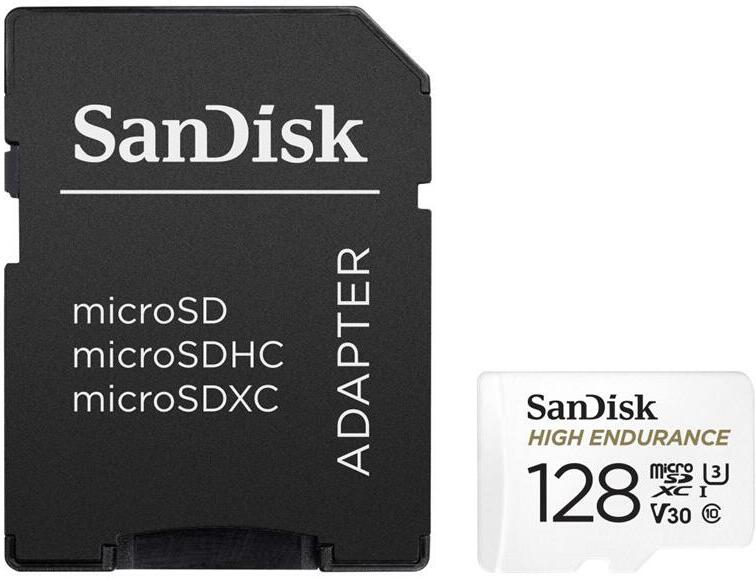 Sandisk sanDisk High Endurance microSDXC 128GB + adaptér (SDSQQNR-128G-GN6IA)
