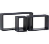Polička, mdf, šedá, P-009 GREY2 Autronic
