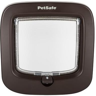 PetSafe® Manuální dvířka pro kočky a psy hnědá
