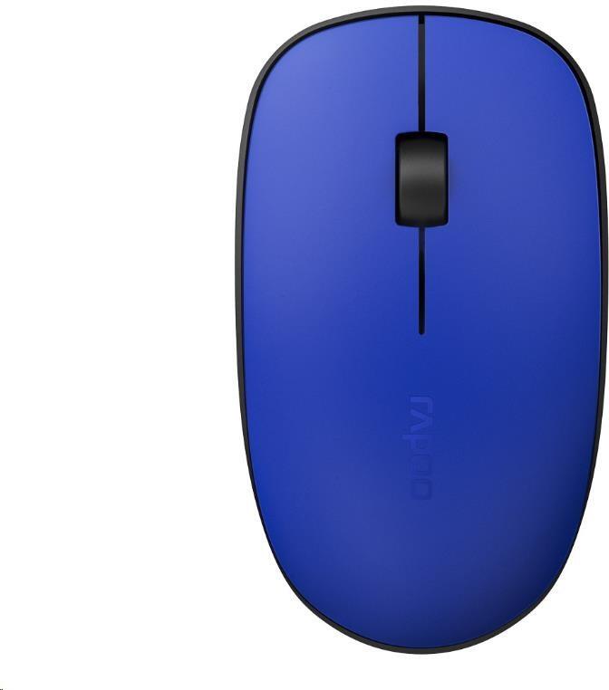 RAPOO myš M200 Silent Multi-Mode Wireless Mouse, Blue