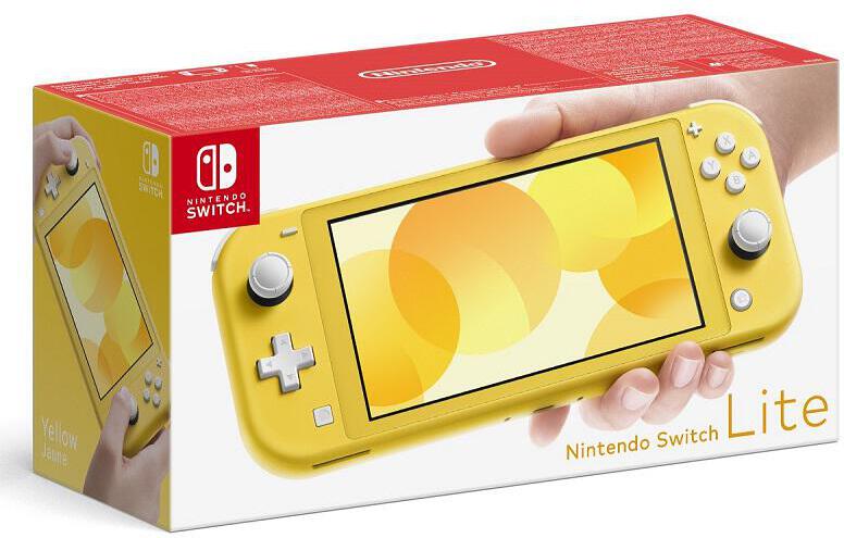Herní konzole NINTENDO Switch Lite žlutá (NSH110)