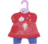 Dolly Moda Šatičky a kalhoty, 30 cm