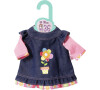 Dolly Moda Džínové šatičky, 36 cm