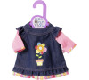 Dolly Moda Džínové šatičky, 30 cm