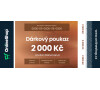 On-line dárkový poukaz v hodnotě 2 000 Kč