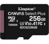 KINGSTON Canvas Select Plus 256GB microSD / UHS-I / CL10 / bez adaptéru (SDCS2/256GBSP)