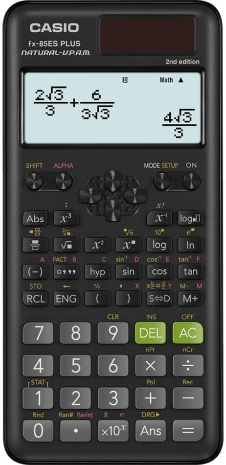 Kalkulátor CASIO FX 85 ES PLUS 2E