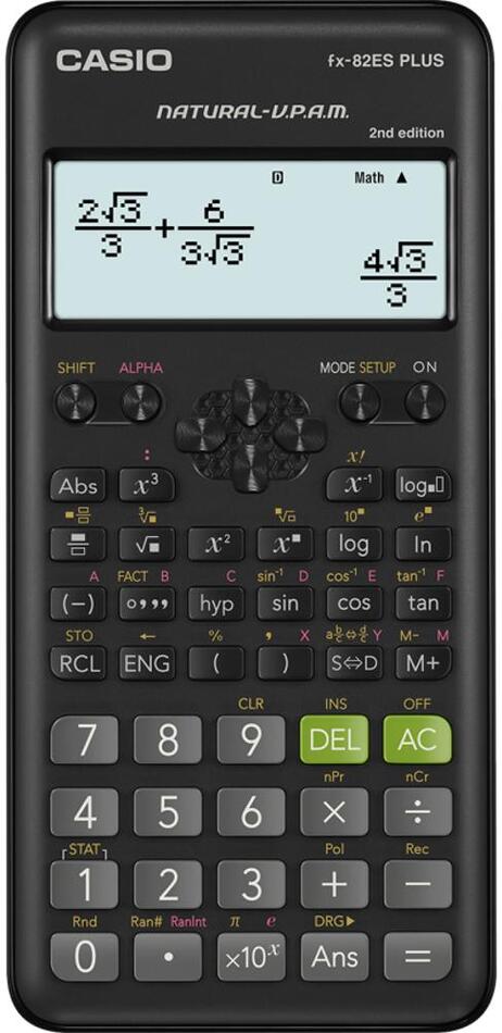 Kalkulačka CASIO FX 82ES PLUS 2E