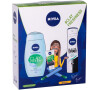 Sprchový gel Nivea Clay Fresh, 250 ml, odstín Ginger & Basil