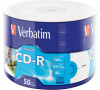 VERBATIM CD-R 700MB/ 52x/ 80min/ printable/ 50pack/ wrap (43794)
