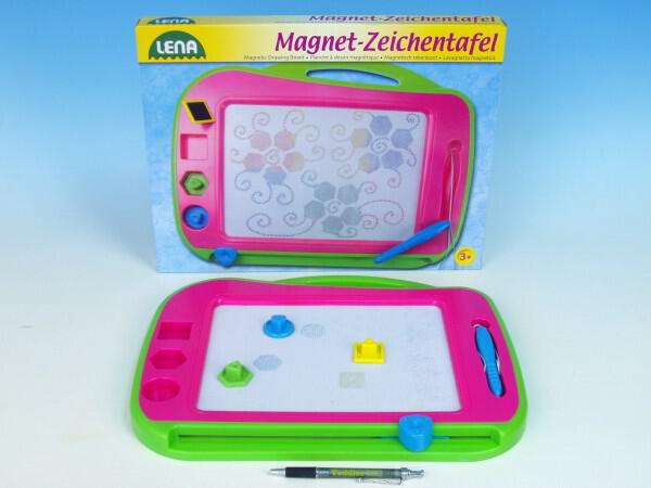 Magnetická tabulka kreslící plast v krabici 41x31x3,5cm