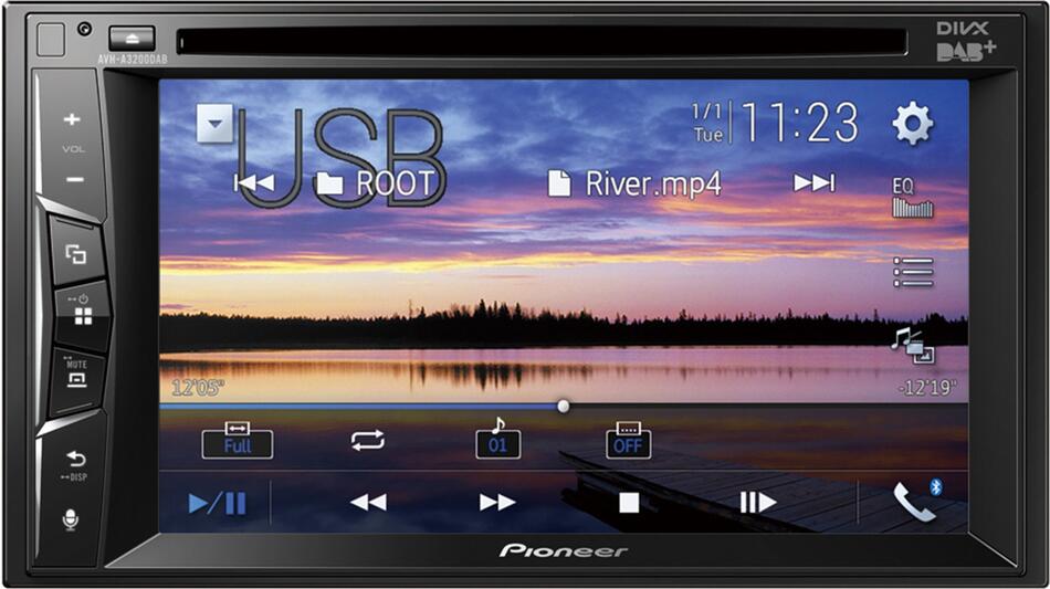 Pioneer AVH-A3200DAB multimediální jednotka do auta