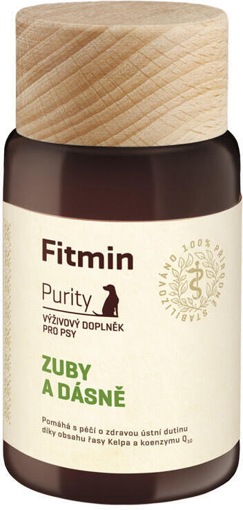 Výživový doplněk pro psy Fitmin Purity Zuby a dásně, 80 g