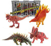 Dinosaurus v kleci plast 4 druhy 19-22cm