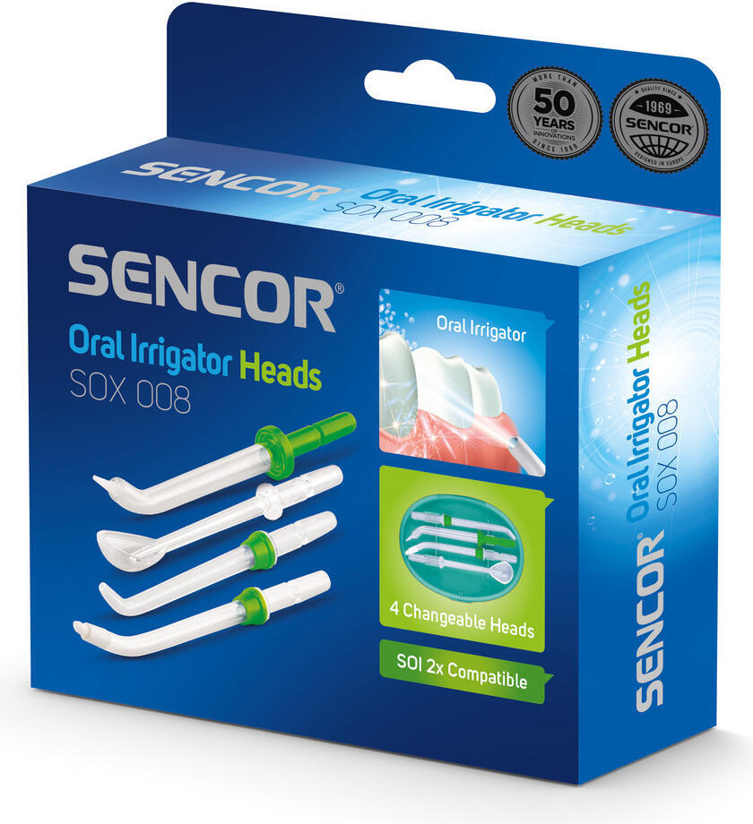 Náhradní hlavice pro ústní sprchu Sencor SOX 008 pro SENCOR SOI 2x