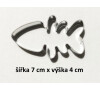 Rybí kostra 4 cm