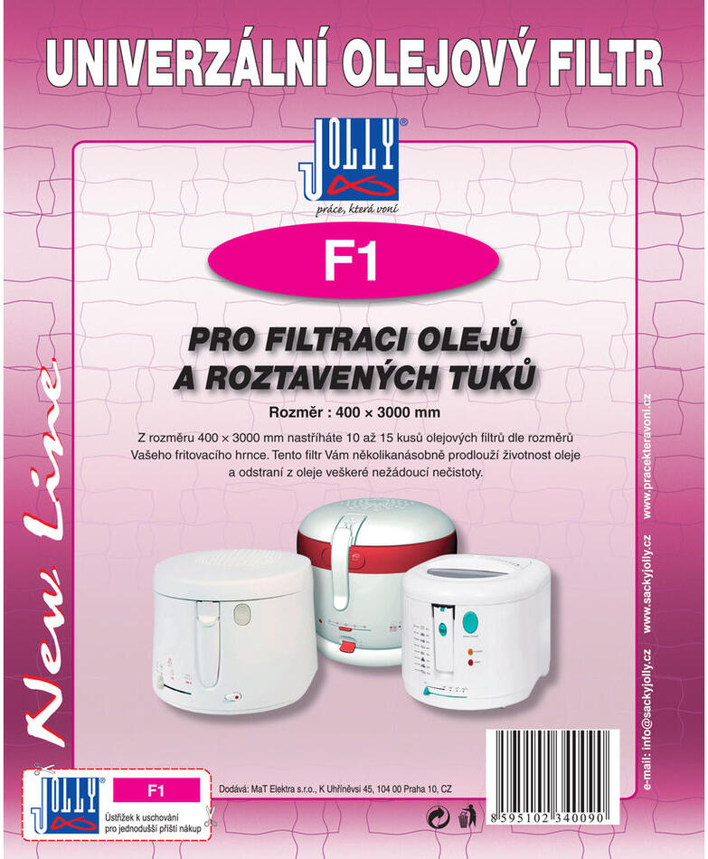 Filtr olejový Jolly F1
