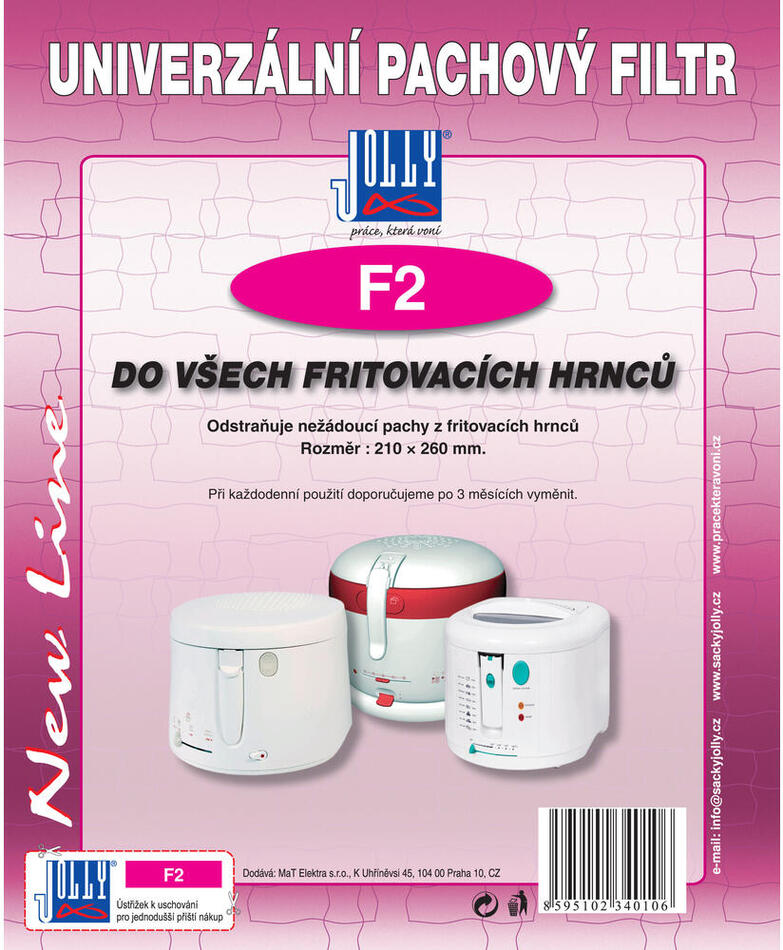 Filtr pachový JOLLY F2