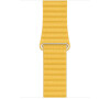 Watch Acc/44/Meyer Lemon Leather Loop - Medium (MXAD2ZM/A)
