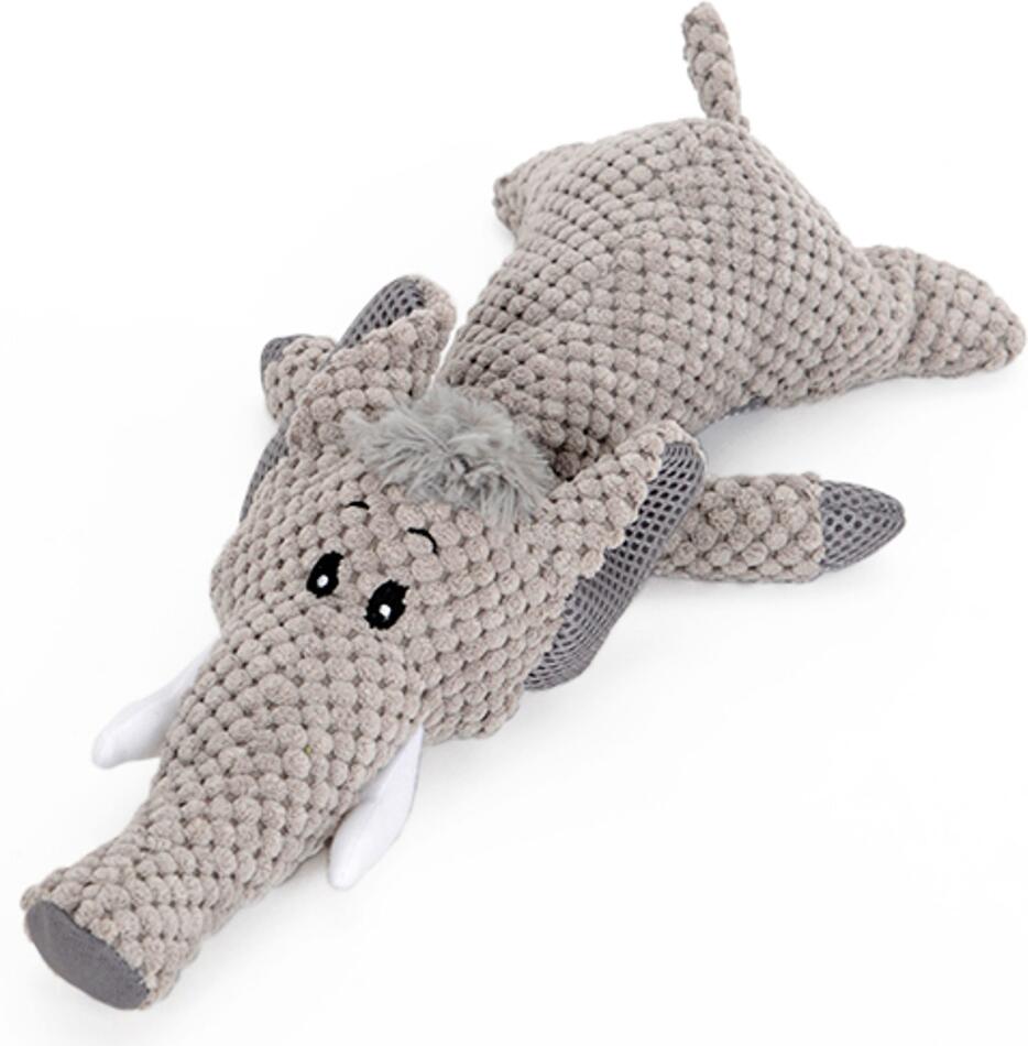 Reedog Elephant, plyšová pískací hračka, 28 cm