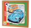 VW brouk+minibus set na klíček kov v krabičce Kovap