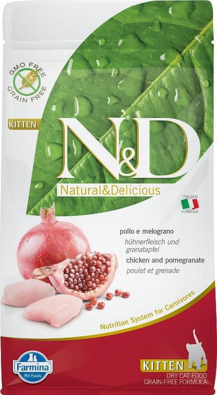 N&D PRIME CAT KITTEN Chicken & Pomegranate 10kg