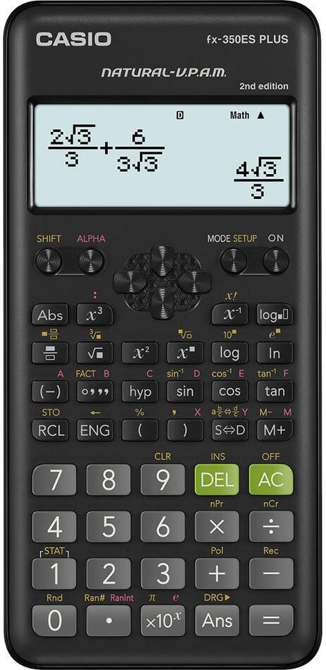 Kalkulačka Casio FX 350 ES PLUS 2E