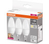 OSRAM LED BASE CL B Fros. 5,7W 827 E14 4