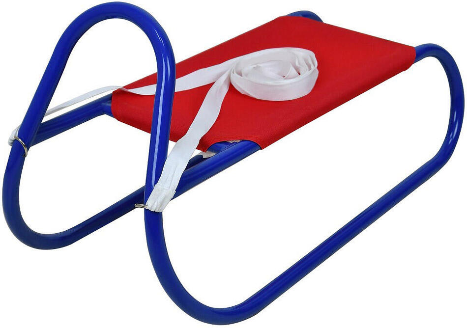 Kovové saně 62 cm RULYT®, červeno-modré