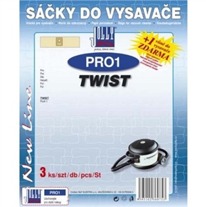 Sáčky do vysavače Jolly PRO1 (3ks) do vysav. Twist Profi 1