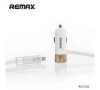 REMAX RCC 102 - Autoadaptér dohromady s kabelem , light, micro USB , 3,4A , barva zlatá (AA-1149)
